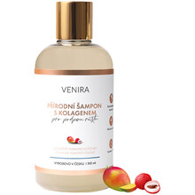 Přírodní šampon s kolagenem pro podporu růstu mango-liči 300 ml