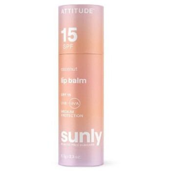Lip Balm SPF 15 - Minerální ochranný balzám na rty s vůní kokosu