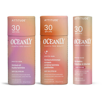 Sun Care Set SPF 30 - Dárková sada péče o pleť a rty