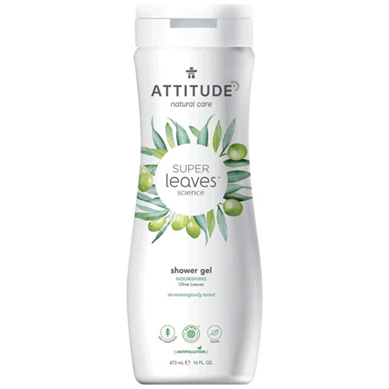 Super Leaves Olive Leaves Shower Gel - Přírodní sprchový gel