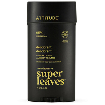 Super Leaves Amber & Citrus Deodorant - Přírodní pánský deodorant