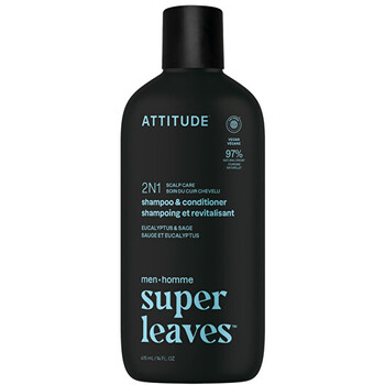 Super Leaves Eukalyptus & Sage Shampoo & Conditioner - Pánský zklidňující šampon a kondicionér 2v1