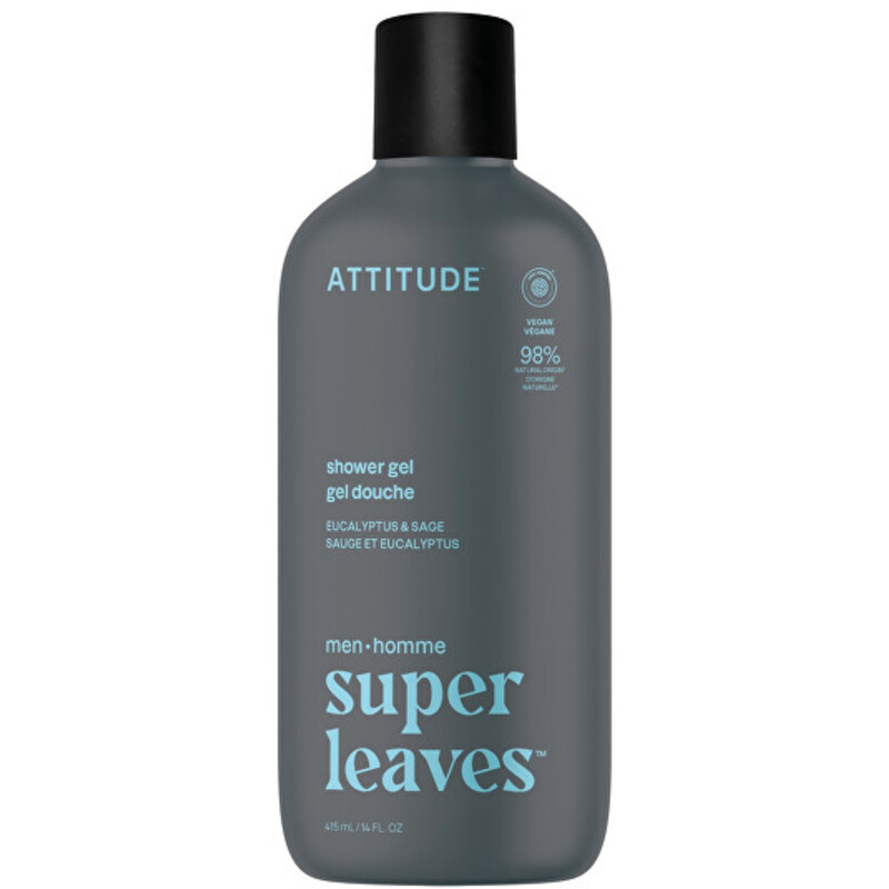 Super Leaves Eukalyptus & Sage Shower Gel - Pánský sprchový gel