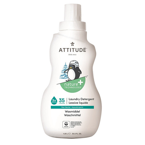 Prací gél pre deti Nature+ s vôňou hruškovej šťavy 1050 ml (35 pracích dávok)
