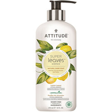 Přírodní mýdlo na ruce Super Leaves s detoxikačním účinkem - citrusové listy 473 ml