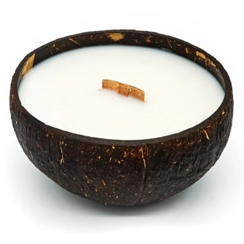 Svíčka z kokosu - vůně kokos