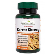 Korejský ženšen pravý - extrakt 40 mg, 90 tablet