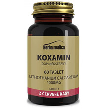 Koxamin 62g - kosti kĺby, prírodné vápnik 60 tabliet