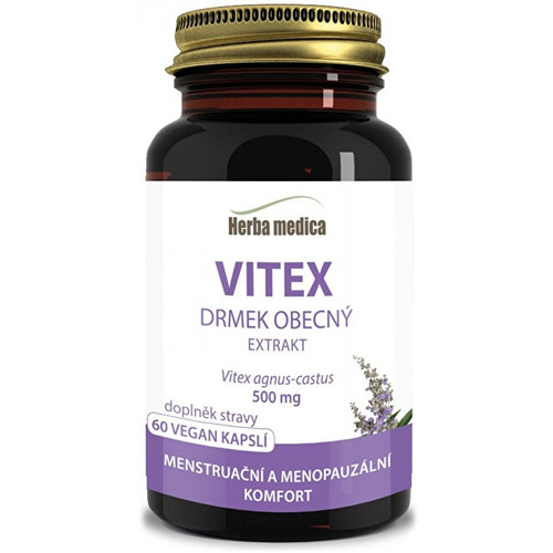 Vitex - Drmek obyčajný 500 mg - 60 piluliek