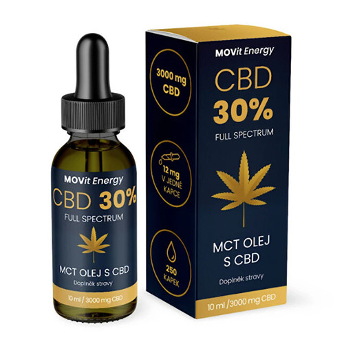 CBD 30% Full Spectrum MCT olej 10 ml