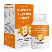 B-Komplet + Kyselina listová PREMIUM 90 tablet