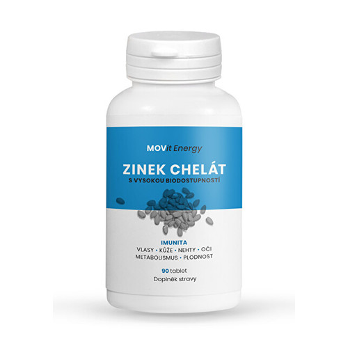 Zinok Chelát 15 mg, 90 tabliet