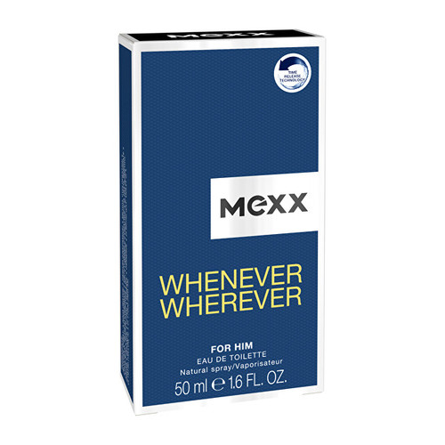 Mexx Whenever Wherever for Him pánská toaletní voda 30 ml