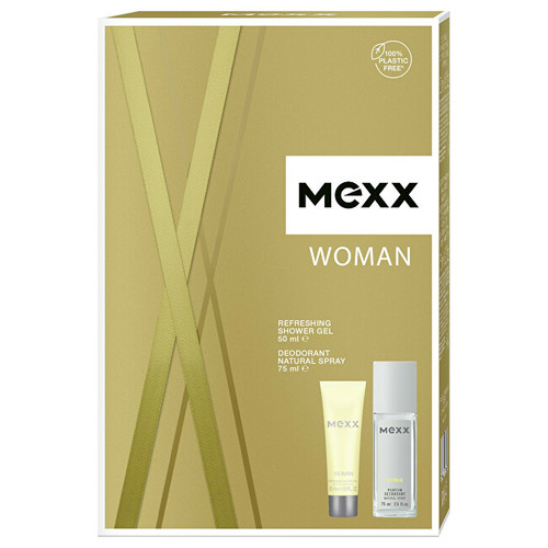 Mexx Woman Dárková sada dámský deodorant 75 ml a sprchový gel 50 ml