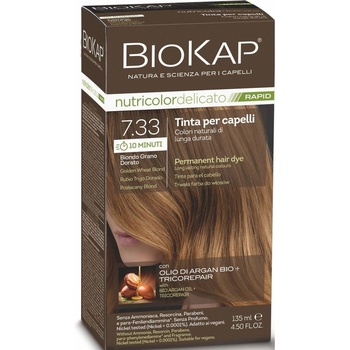 NUTRICOLOR DELICATO - farba na vlasy - 7.33 Blond Zlatá pšenica 140 ml