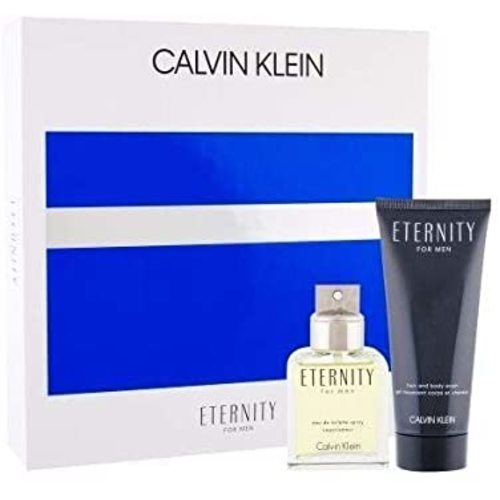 Calvin Klein Eternity for Men Dárková sada pánská toaletní voda 50 ml a sprchový gel 100 ml