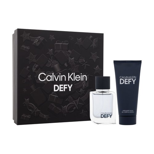 Calvin Klein Defy Dárková sada pánská toaletní voda 50 ml a sprchový gel 100 ml