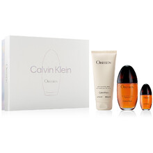 Obsession Darčeková sada EDP 100 ml, telové mlieko 200 ml a miniaturka EDP 15 ml 
