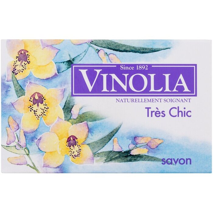 Vinolia Trés Chic Soap - Hydratační mýdlo s květinovou vůní 150 g