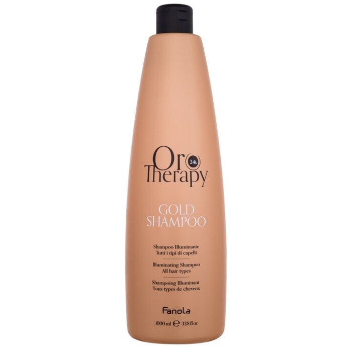 Fanola Oro Therapy 24K Gold Shampoo - Šampon pro hebké a lesklé vlasy 1000 ml