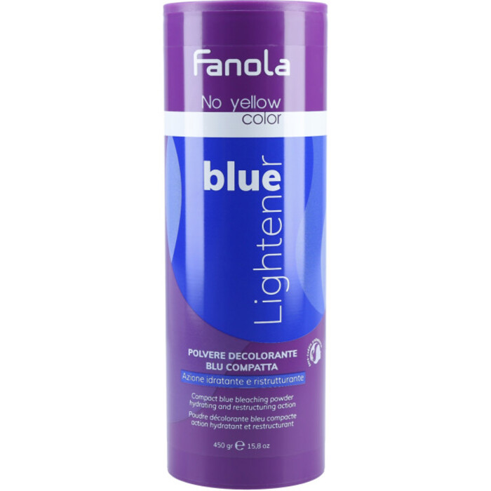 Fanola No Yellow Color Blue Lightener - Pudr pro zesvětlení vlasů 450 ml