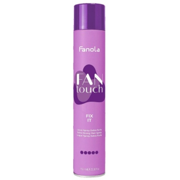 Fanola Fan Touch Fix It Extra Strong Spray - Extra silně tužící lak na vlasy 750 ml