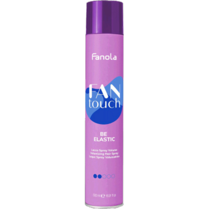 Fanola Fan Touch Be Elastic Volumizing Hair Spray - Lak na vlasy pro objem 500 ml