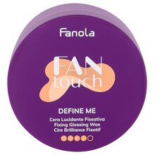 Fan Touch Define Me Wax - Lesklý fixačný vosk na vlasy
