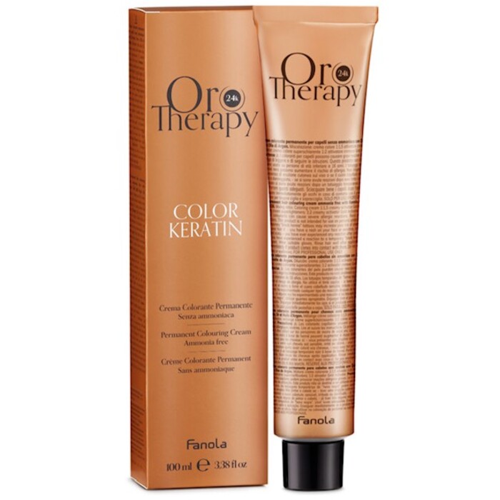 Oro Therapy Color Keratin Oro Puro - Profesionální permanentní barva na vlasy