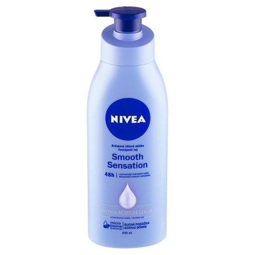 Nivea Smooth Sensation ( suchá pokožka ) - Krémové tělové mléko 250 ml