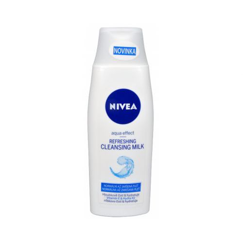 Nivea Aqua Effect ( normální až smíšená pleť ) - Osvěžující čisticí pleťové mléko 200 ml