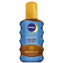 Sun Protect & Bronze Oil SPF 30 - Olej na opaľovanie v spreji podporujúci zhnednutie