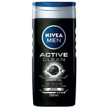 Nivea Men Active Clean Shower Gel - Sprchový gel pro muže