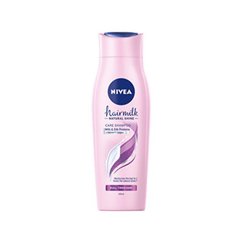 Nivea Hairmilk Shine Care Shampoo - Pečující šampon pro unavené vlasy bez lesku 400 ml
