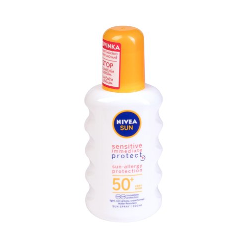 Nivea Sun Sensitive Protect Sun-Allergy Spray SPF50 - Opalovací přípravek na tělo 200 ml