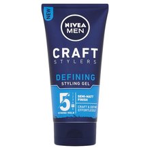 Men Craft Stylers Defining Semi-Matt - Gel na vlasy 
