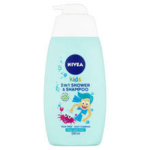 2 in Shower & Shampoo - Dětský sprchový gel a šampon 2 v 1 s jablečnou vůní 