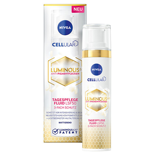 Nivea Cellular Luminous Day Cream - Denní krém proti pigmentovým skvrnám 40 ml