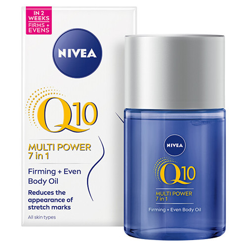 Nivea Q10 Multi Power 7v1 Firming + Even Body Oil - Zpevňující tělový olej 100 ml