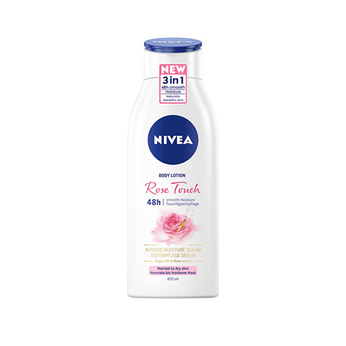Nivea Rose Touch Body Lotion - Tělové mléko 400 ml