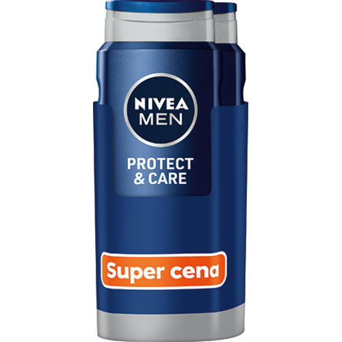 Nivea Men Protect & Care Shower Gel ( 2 x 500 ml ) - Sprchový gel pro muže 500 ml