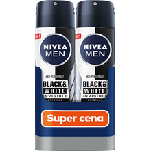 Men Black & White Invisible Original Antiperspirant ( 2 x 150 ml ) - Antiperspirant ve spreji