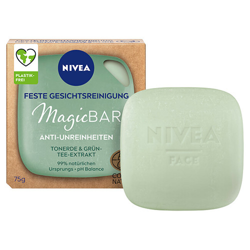 Nivea Magic Bar čisticí peelingové pleťové mýdlo 75g