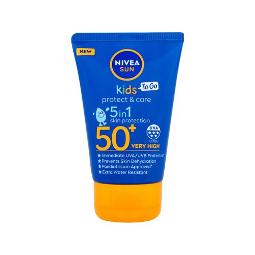 Nivea Sun Kids Protect & Care Sun Lotion 5 in 1 SPF50+ - Opalovací mléko 5 v 1 pro děti 50 ml