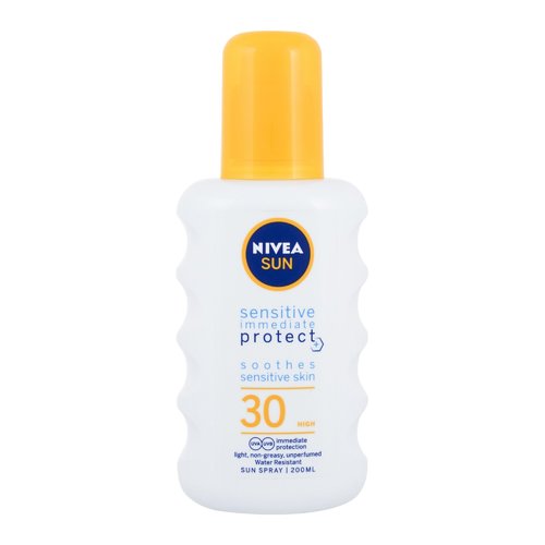 Nivea Sun Sensitive Immediate Protect+ SPF30 - Opalovací sprej 200 ml