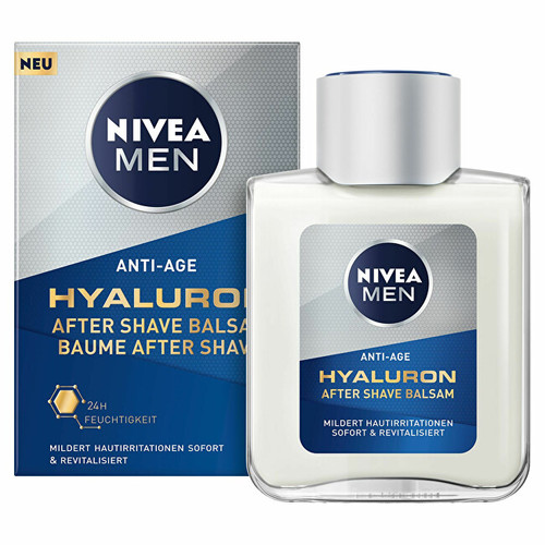 Nivea Men Hyaluron After Shave Balsam - Balzám po holení s anti-age účinkem 100 ml