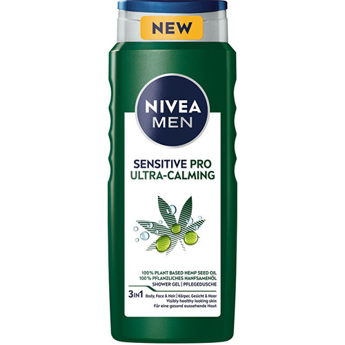 Nivea Men Sensitive Pro Ultra Calming Shower Gel - Sprchový gel pro muže 250 ml