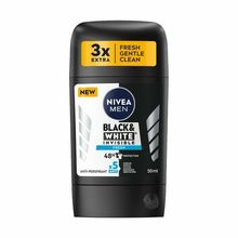 Men Black & White Invisible Fresh - Tuhý antiperspirant