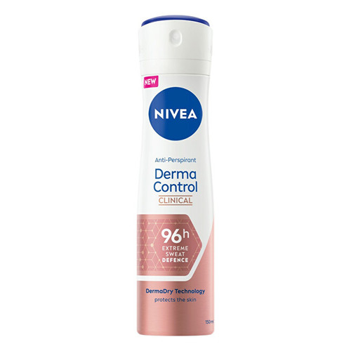 Nivea Derma Dry Control Anti-Perspirant - Antiperspirant ve spreji 150 ml