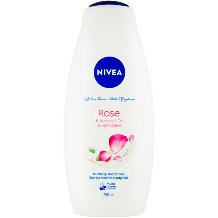Nivea Rose & Almond Milk Shower Gel - Sprchový gel 750 ml